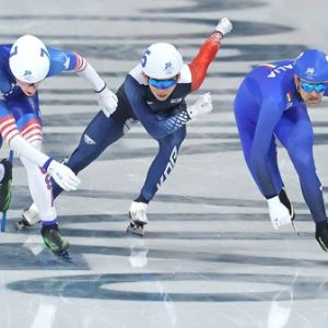 정재원, 남자 매스스타트 5위...3연속 올림픽 메달 무산