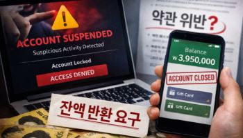 ‘의심거래’로 플랫폼 계정 정지…충전금 환불은[호갱NO]