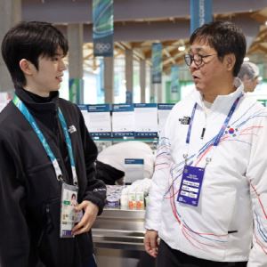 '금의환향' 밀라노 동계올림픽 선수단 환영회…최휘영 장관 참석