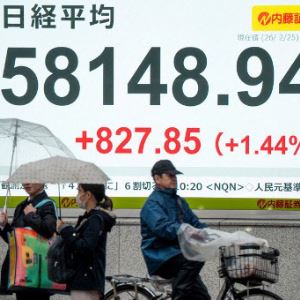 日 닛케이지수, 2%대 급등…첫 5만8000 돌파