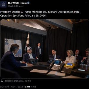 “마두로 때 그곳?”…트럼프 ‘자택 상황실’ 보니