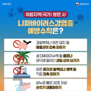 치명률 최대 75% ‘니파바이러스’…정부, 국산 백신 개발 본격화
