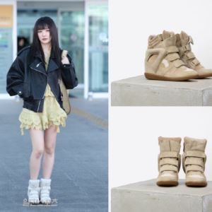 "하이탑 스니커즈의 귀환"…레드벨벳 슬기 신발 눈길[누구템]