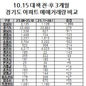 경기 규제·비규제 지역 갈려…부천·남양주·광주 '풍선효과'