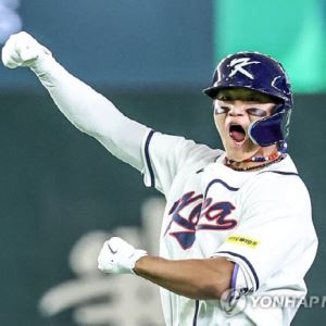 김도영 "어제 경기 잊고 오늘 경기만 생각 중...타격감 살아나"