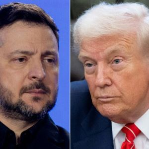 트럼프 의식 젤렌스키 "美요청 드론 전문가 중동 파견"