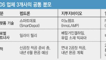 K-약물전달시스템 삼총사, 생산시설 투자 경쟁…자금조달 전략 '대조'