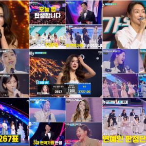 '현역가왕3' 홍지윤, 최종 1위 영예…차지연→솔지 톱7 등극