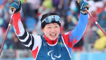 '패럴림픽' 김윤지, 또 금메달...한국 선수 최초 '메달 5개'