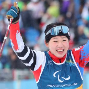 '패럴림픽' 김윤지, 또 금메달...한국 선수 최초 '메달 5개'