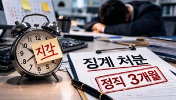 '지각 71회' 신입 공무원 패소…법원 '자질 의문"