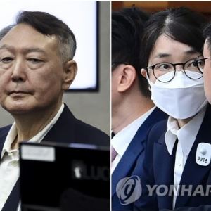 '무상여조' 윤석열·'매관매직' 김건희, 오늘 나란히 법정 선다