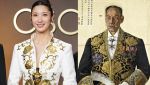 이재, 오스카 빛낸 '골든' 드레스…"대한제국 황실 대례복서 영감"