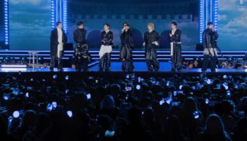 '4년 만 컴백' BTS "광화문 컴백 영광…멈추지 않고 나아갈 것"