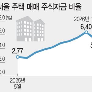 주식 팔아 집? 굳이 왜…6000피 찍자 부동산 머니무브 주춤[only 이데일리]