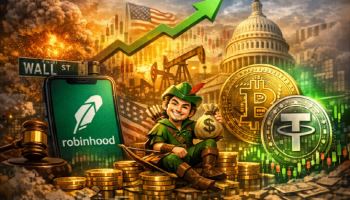 스테이블 코인 논의 속 조용히 웃는 이 종목?…로빈후드, 밸류 매력↑