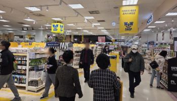 "마트서 다 사게 되네?" 이마트·다이소, '미묘한 동거' 시작됐다[르포]