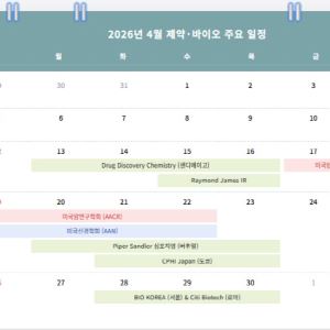 4월 글로벌 무대 쏟아지는 K-바이오…AACR부터 바이오코리아까지 '대격돌'[바이오 월간 맥짚...
