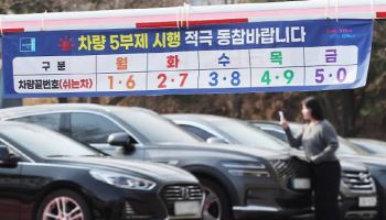 공공기관 차량 5부제 →2부제 강화 검토…이르면 내달 6일 적용