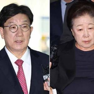 "표라면 뭔들"…권성동, 법정서 한학자에 큰 절 인정