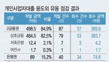 이찬진 찍은 이유 있었네…상호금융, '꼼수 대출' 창구 전락[only 이데일리]