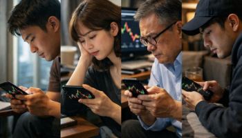 눈 깜박하면 주가 뒤집힌다…출퇴근길에도 폰 못놓는 개미