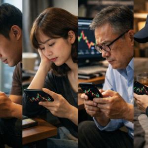 눈 깜박하면 주가 뒤집힌다…출퇴근길에도 폰 못놓는 개미