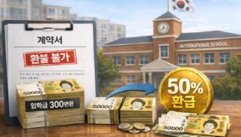 “환불 불가라더니”…국제학교 입학금 ‘50% 환급’ 왜[호갱NO]
