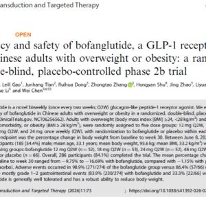 “덜 맞고 더 뺀다”…JW중외, 장기지속형 GLP-1로 7000억 시장 승부수