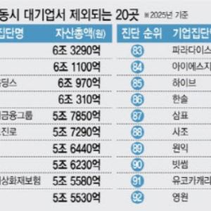 “BGF·농심·하이브까지 빠질라”...대기업 지정 ‘GDP 연동’ 백지화[only 이데일리]