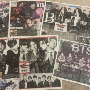 BTS, 도쿄돔 뜨자… 日 5대 스포츠지 1면 장악