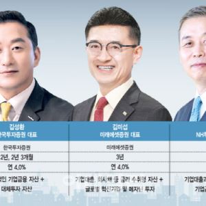 한투 '외형 확대 속도' 미래 '안정 최우선' NH '가입 문턱 확 낮춰'