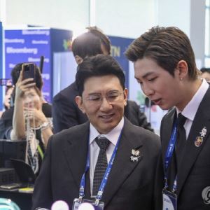 "방시혁 출국금지 해제" 美 요청, '구속영장'으로 답한 경찰 (종합)