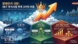 왕년의 '500만원 황제주' 돌아왔다…SKT 주가 요즘 뜨거운 이유