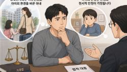 싫다니까! 울던 아이…엄마 선택에 양육권 위기