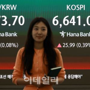 [포토]美 증시 사상 최고 훈풍에 코스피도 사상 최고 경신                                                                                                                                                  