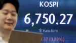 코스피 6600선 아슬아슬…삼성전자, 역대급 실적에도 2%↓