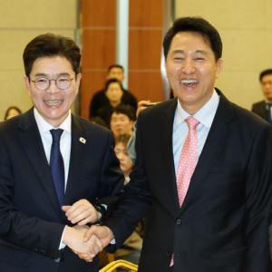정원오, 오세훈에 16%p 앞섰다…서울시장 가상 대결