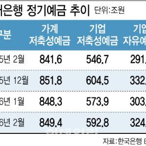 집 나갔던 은행 예금 돌아왔다더니, 일회성 기업자금이었네