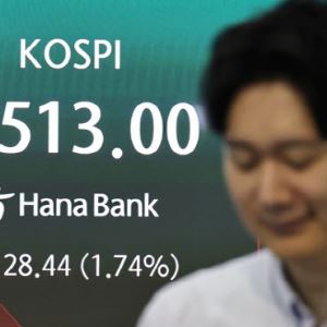 코스피, 종전 기대감에 장중 7500선 돌파…최고가 행진
