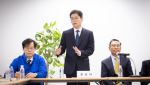 압구정 찾은 정원오 “재개발·재건축 누구보다 빨리 착착 진행할 것”
