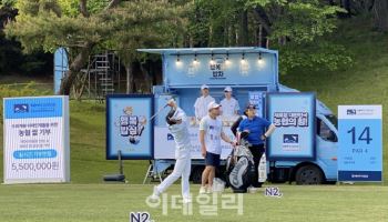 ‘미(米)라클샷’ 날리는 박민지 KLPGA프로