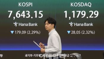 외국인 5.6조 매도 폭탄에…'8000피' 돌파 무산