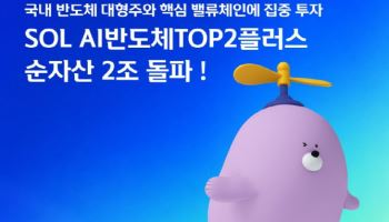 AI 반도체 훈풍 타고…'SOL AI반도체TOP2플러스' 순자산 2조원 돌파