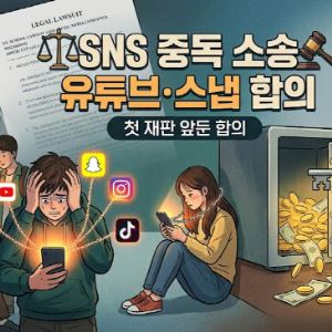 ‘SNS 중독’ 소송 도미노?…유튜브·스냅 美 합의