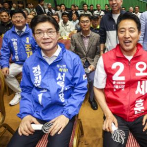 정원오 "제2 성수동 만들겠다"…오세훈 "성수동 뿌리는 MB의 서울숲"