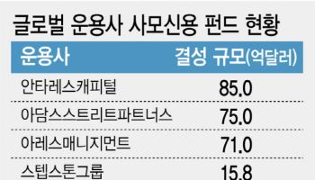 '고수익 매력' 사모대출..전략 앞세운 펀드엔 뭉칫돈