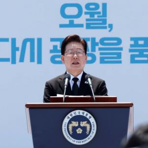 李대통령 “오월 영령들이 오늘의 산 자들 구해…5·18 정신 헌법 수록”[전문]