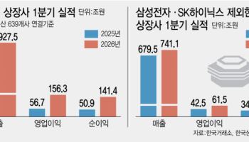 반도체 원맨쇼? 삼전닉스 빼도 영업익 44% 날았다