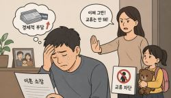 자녀 데려간 대기업 아내…"아빠 나쁜 사람" 이간질까지